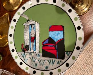 Sasaki rooster series for art sake Malekeh Nayiny