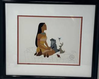 Disney animation cell