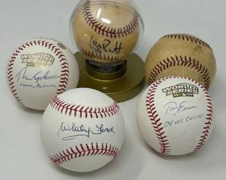 Great signed sports and music memorabilia (some with certificates)