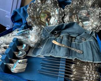Gorgeous Francis 1 Sterling Silver Bowls & Flatware