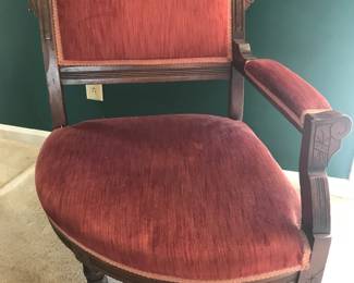 Victorian Bustle Chair