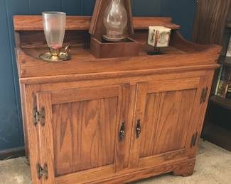 Oak Dry Sink