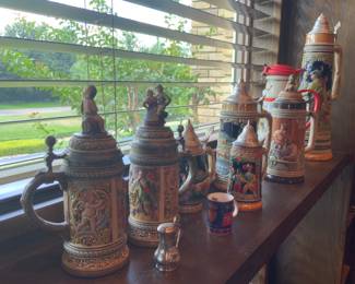 German Beer Steins