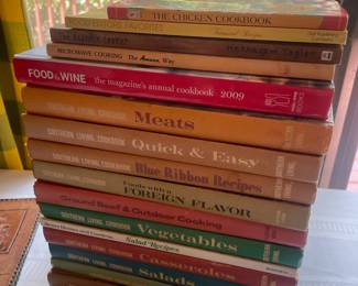 Vintage cookbooks