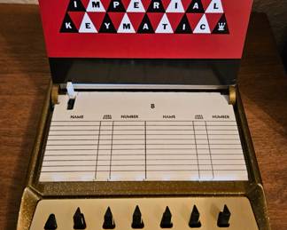 Vintage Like New 1960s Imperial Keymatic
