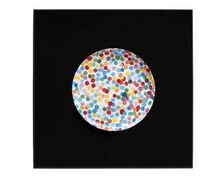 Damien Hirst - All Over Dot Small Signed Plate