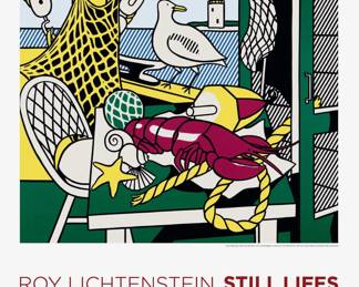 Roy Lichtenstein – Cape Cod Still Life II (1973) is a poster produced in 2010, in conjunction with Roy Lichtenstein: Still Lifes at Gagosian