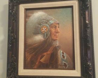 NATIVE AMERICAN ART  By: CERVANTES