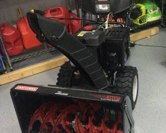 CRAFTSMAN, 30" ELECTRIC START, SNOW BLOWERZ