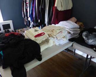 Table & other linens, clothing