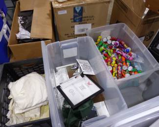 Bingo markers, Misc basement items