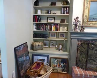 Books, pictures & bric-a-brac