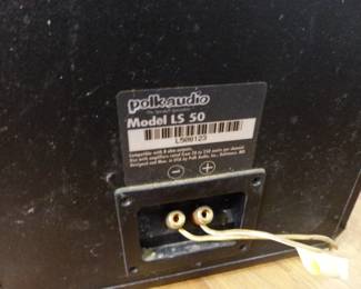 Polk Audio speakers model LS-50