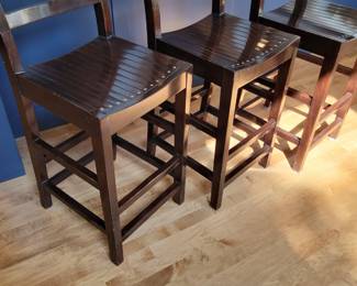 Ann Morris designed Bar Stools. 