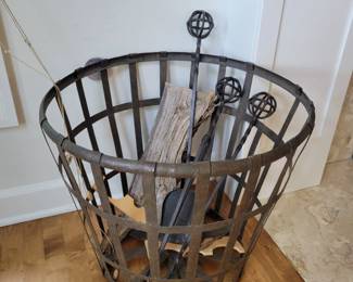 Iron Basket.