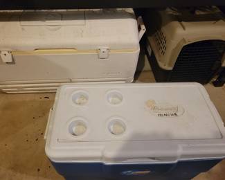 Coolers. Dog Kennel.