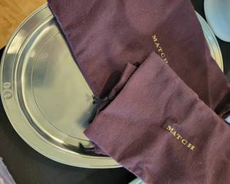 Pewter Tray by "Match"