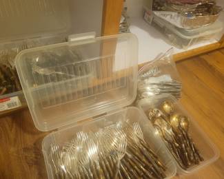 Stainless Bamboo Handle Silverware.