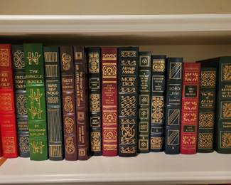 Books by Easton Press.