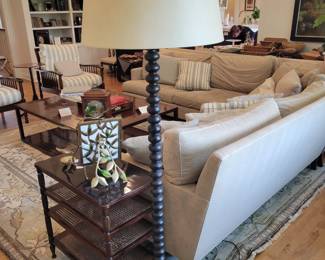 A pair of Vintage Floor Lamps.