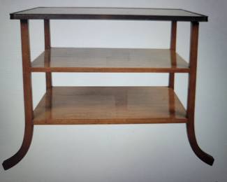 Rose Tarlow Three Tier Side Table.