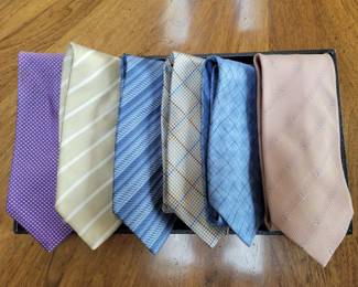 Hermes and Brioni Ties.