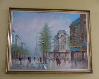 Framed decorative art