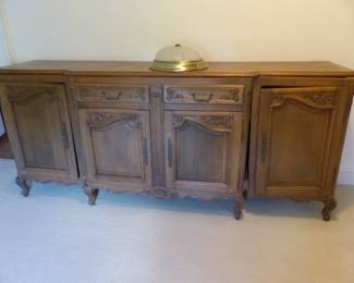 Antique buffet cabinet