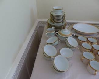 CH Field Haviland Limoge dessert set