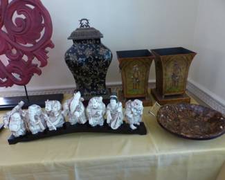 Asian design bric-a-brac