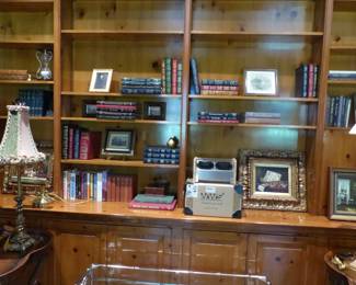 Leather bound and other books