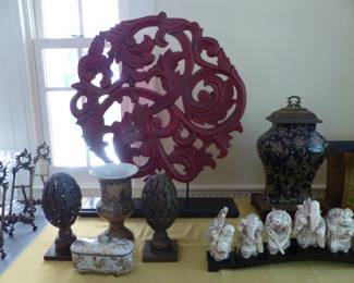 Asian design bric-a-brac