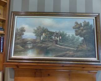 Framed decorative art