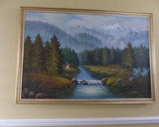 Framed decorative art