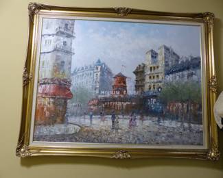 Framed decorative art