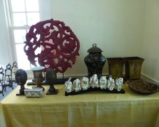 Asian design bric-a-brac