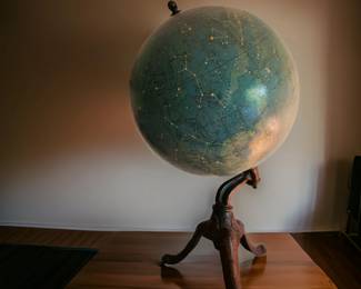 Antique French Globe bid #47