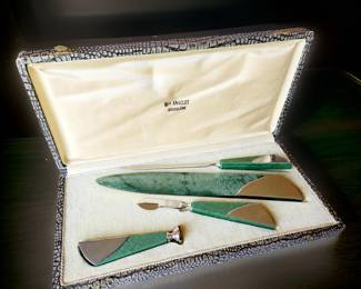 Ca. 1920 French ART DECO Letter Set $115 or bid #110