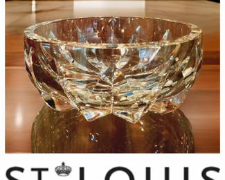 ST LOUIS Crsytal France Bowl $79 or bid #73