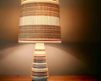 Vintage Ceramic Lamp by SASCHA BRASTOFF $395 or bid #6