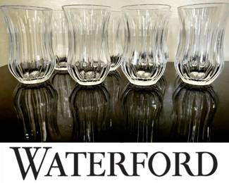 Set of 8 WATERFORD "Inisfail" Crystal Tumblers $165 or bid #17