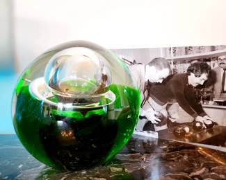 1982 Large Planet Paperweight $145 or bid #92