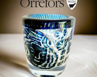 Orrefors Edvin Ohrstrom Ariel, NV. bid #48