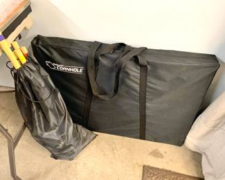 Corn hole and croquet 