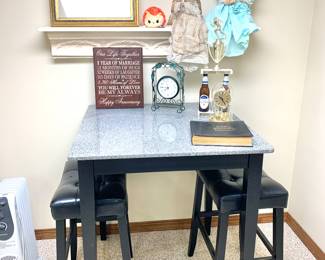 Pub table and chairs 