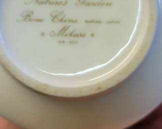 Mikasa Nature's Garden dishes