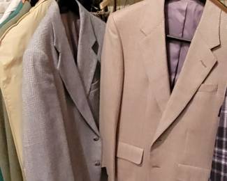 High end men's clothing