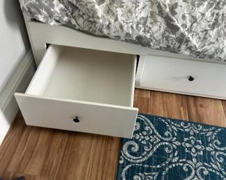 Queen size IKEA trundle bed