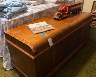 Waterfall cedar chest