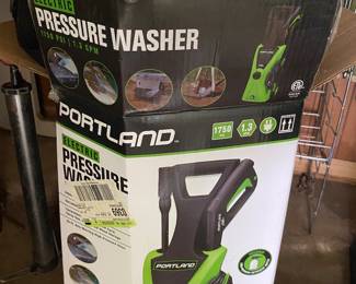 Never used pressure washer.